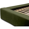 Dallas 200 x 200 cm Gestoffeerd Bed Bosgroen