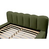 Dallas 200 x 200 cm Gestoffeerd Bed Bosgroen