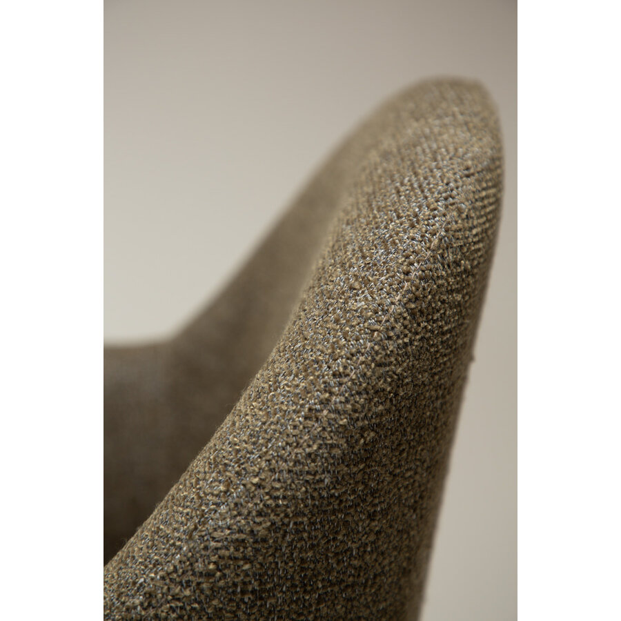 BAE Draaistoel Oljifgroen Bouclé BAE Draaistoel Oljifgroen Bouclé