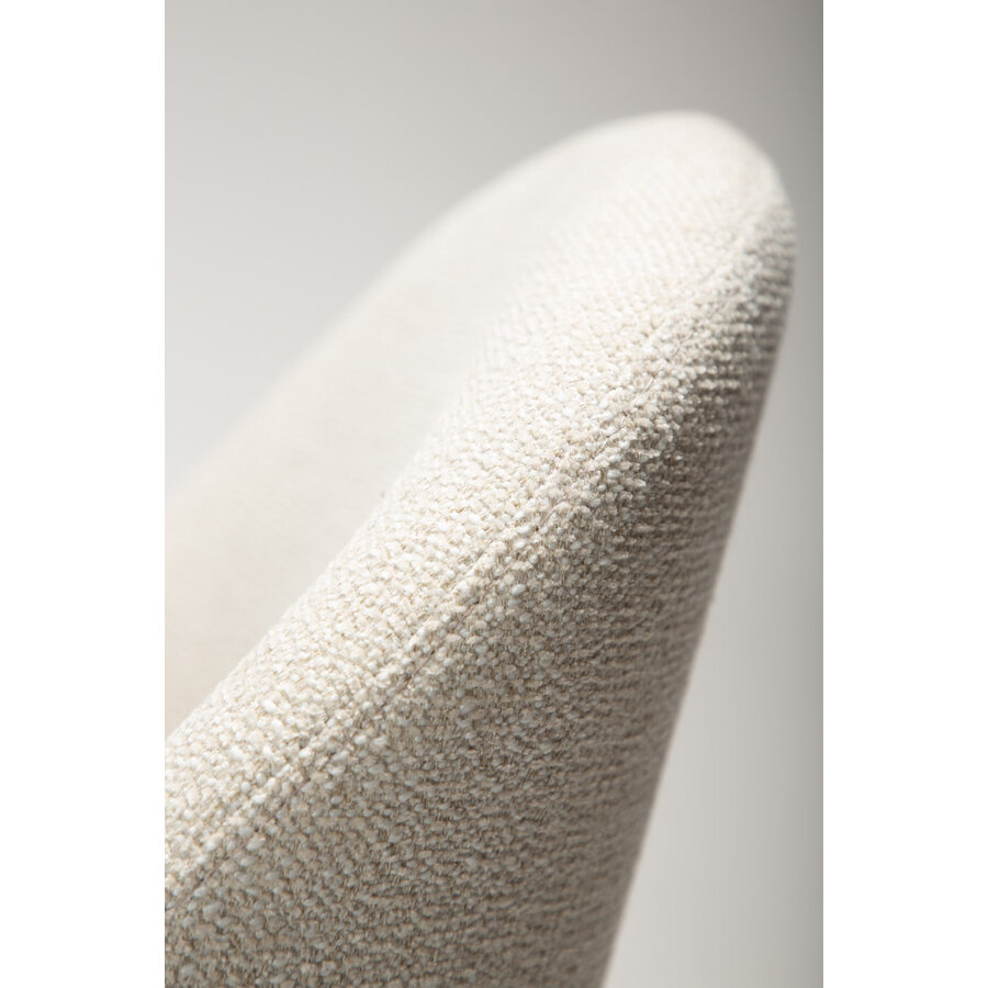 BAE Draaistoel Beige Bouclé BAE Draaistoel Beige Bouclé