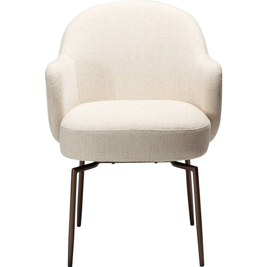 BAE Draaistoel Beige Bouclé BAE Draaistoel Beige Bouclé