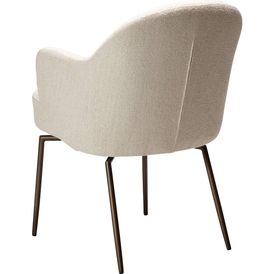 BAE Draaistoel Beige Bouclé BAE Draaistoel Beige Bouclé