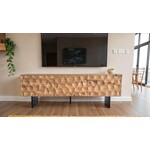 Sky Style Samos Massief Acacia TV meubel met Drie Deuren