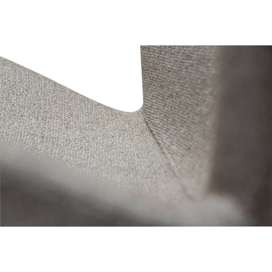 Paragon Aardebruin Bouclé Loungestoel