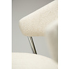 Zone Eetkamerstoel Beige Bouclé