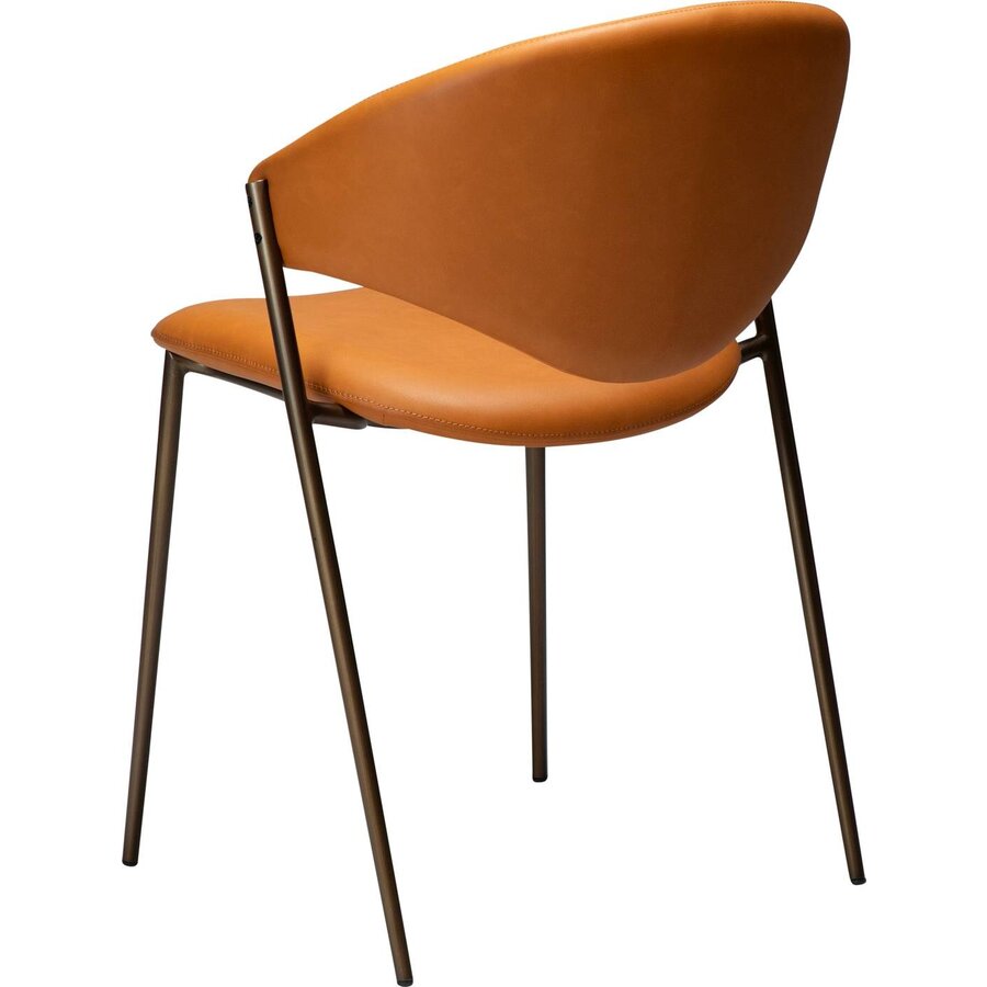 Zone Pompoen Eetkamerstoel Kunstleer