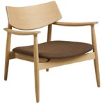 House Nordic Olvera Loungestoel Eiken / Bruin House Nordic Olvera Loungestoel Eiken / Bruin