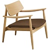 Olvera Loungestoel Eiken / Bruin Olvera Loungestoel Eiken / Bruin