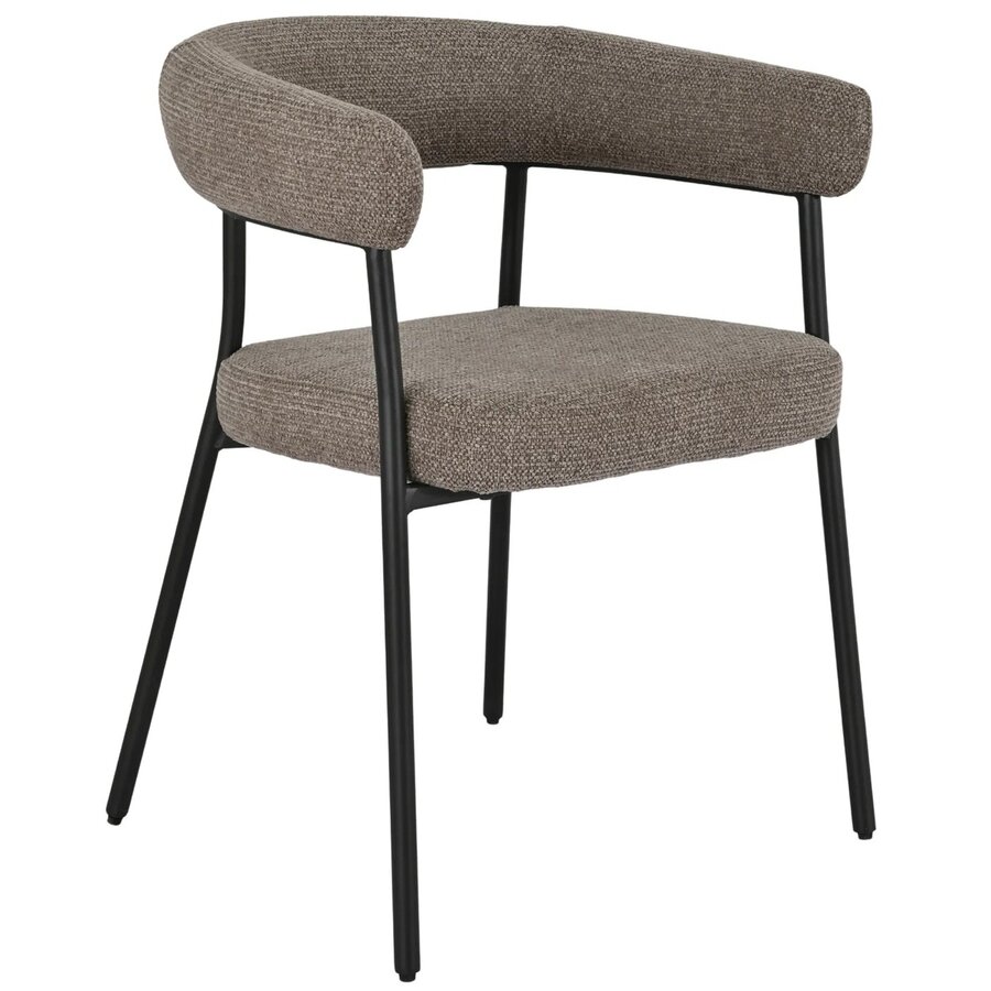 Trivio Bruin Eetkamerstoel met Armleuning