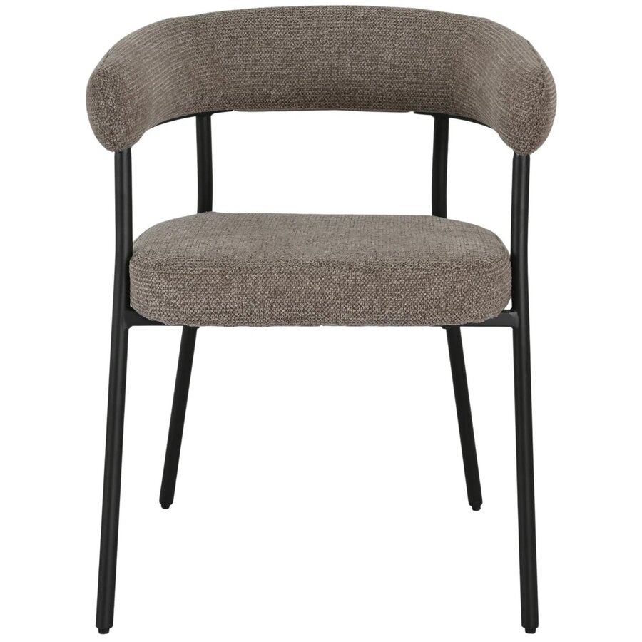 Trivio Bruin Eetkamerstoel met Armleuning