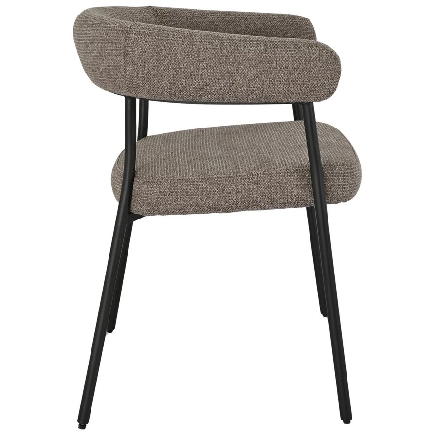 Trivio Bruin Eetkamerstoel met Armleuning