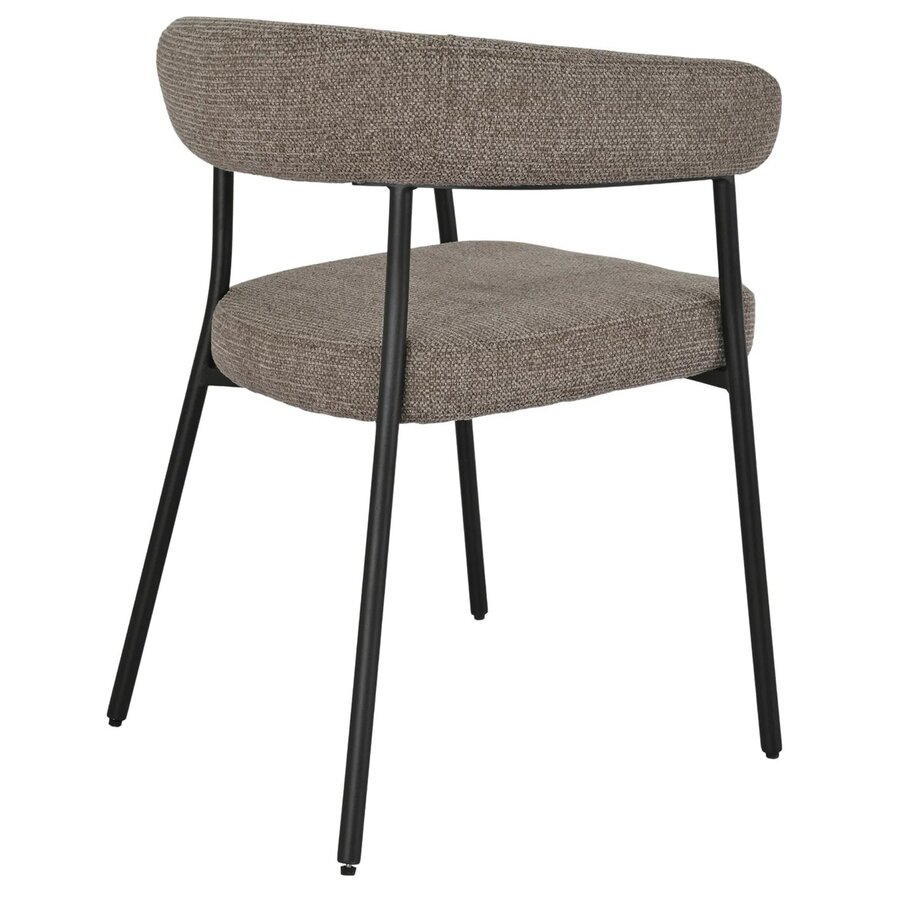 Trivio Bruin Eetkamerstoel met Armleuning