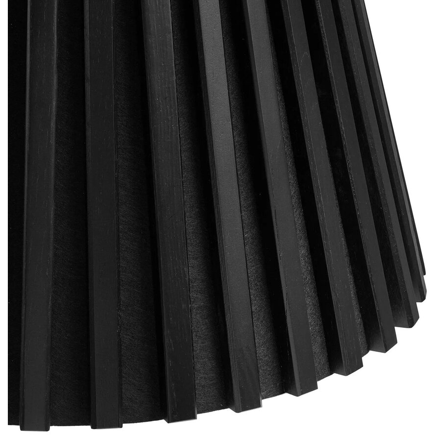 Osaka Zwart Eiken Salontafel Rond