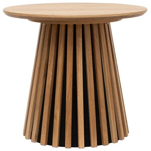 House Nordic Osaka Eiken Bijzettafel Rond Ø50