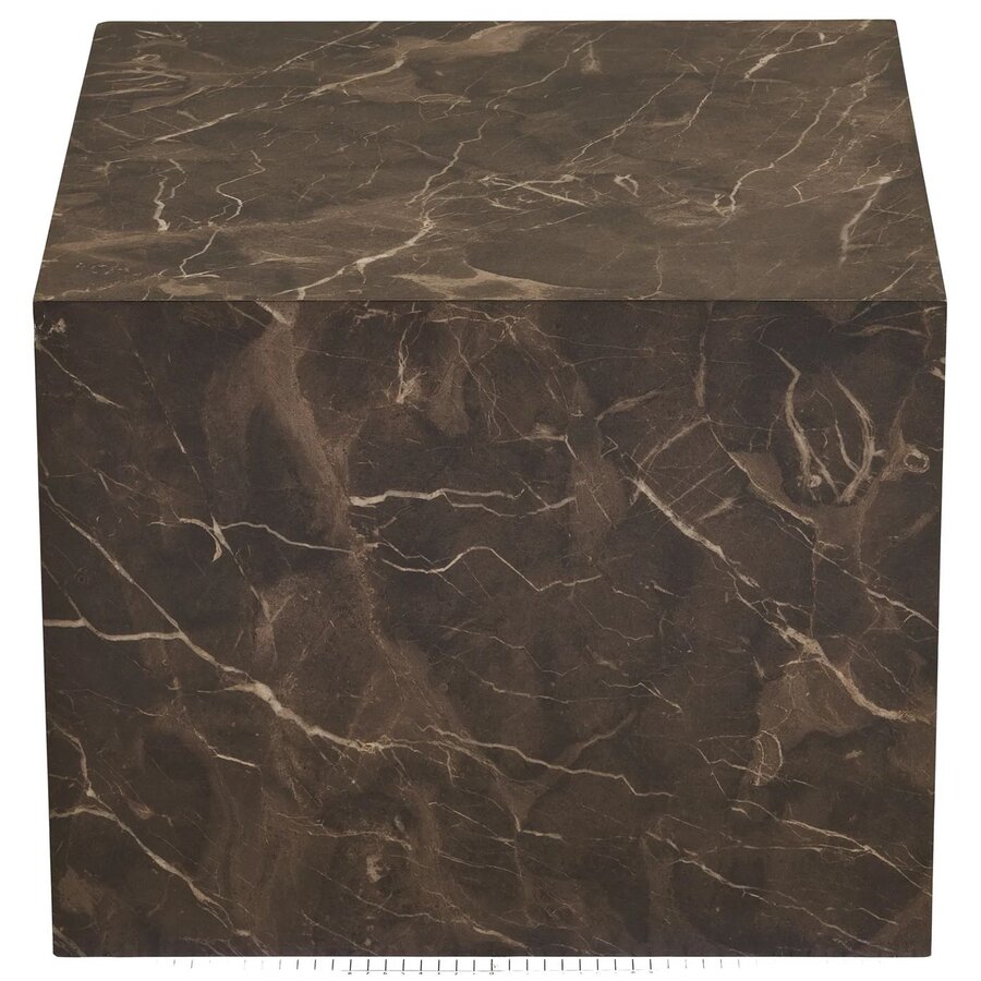 Prague Bruin Salontafel Set Marmerlook Prague Bruin Salontafel Set Marmerlook