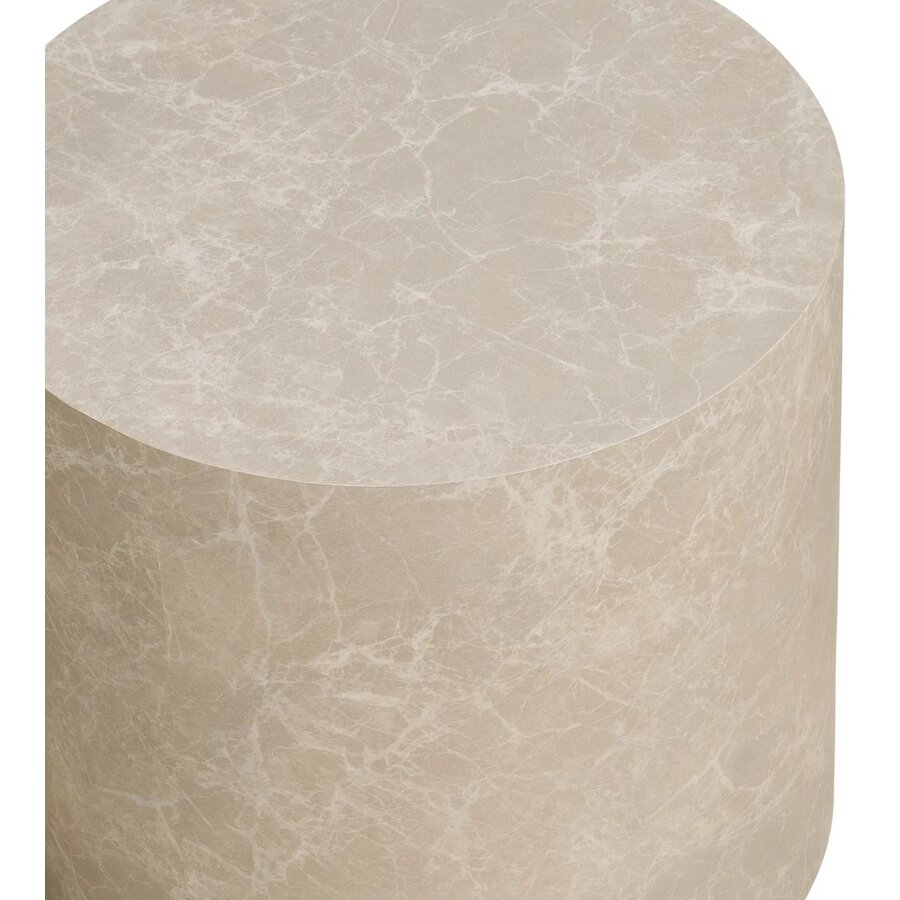 Prague Ronde Salontafel Set Beige Prague Ronde Salontafel Set Beige