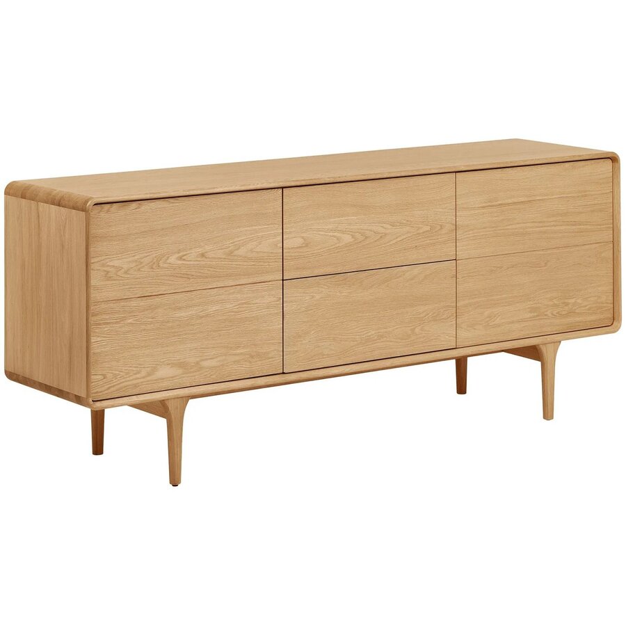 Darwin Eiken Dressoir met 2-Deuren 2-Lades