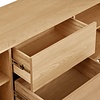 Darwin Eiken Dressoir met 2-Deuren 2-Lades