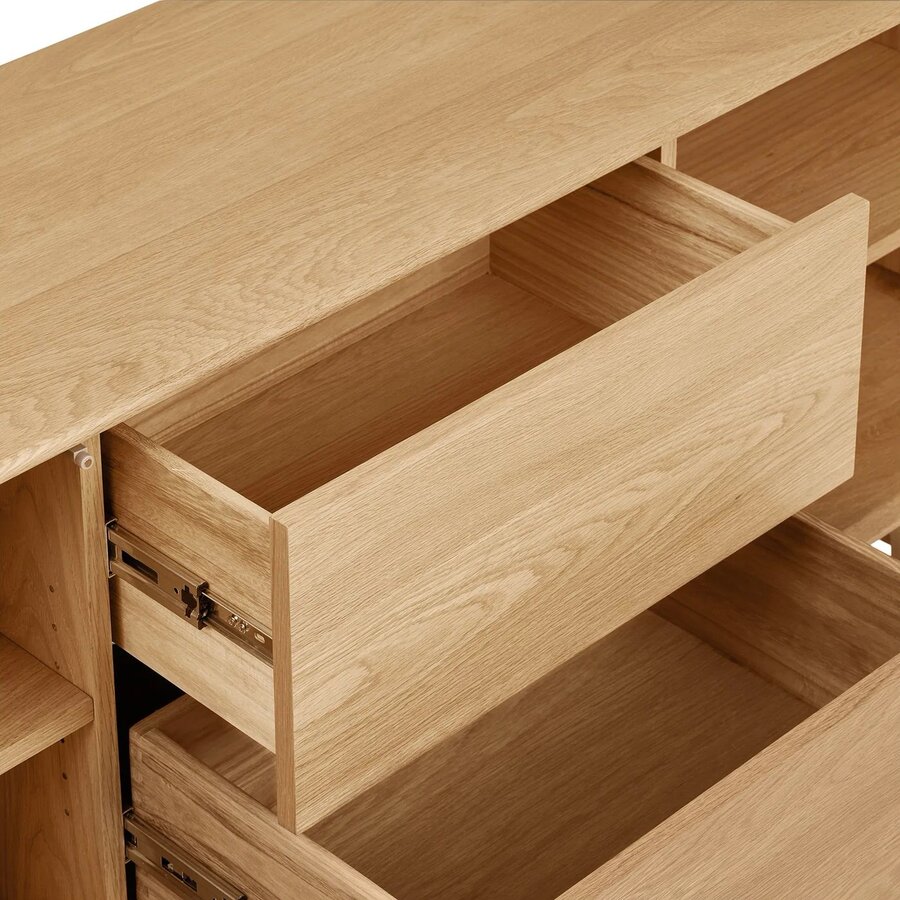 Darwin Eiken Dressoir met 2-Deuren 2-Lades