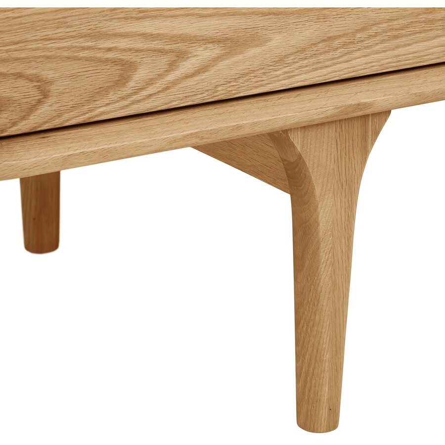 Darwin Eiken TV meubel met 2-Deuren 1-Lade