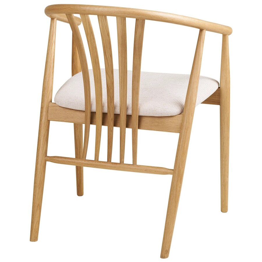 Agustin Eetkamerstoel Eiken / Zand Agustin Eetkamerstoel Eiken / Zand