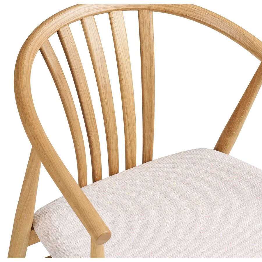 Agustin Eetkamerstoel Eiken / Zand Agustin Eetkamerstoel Eiken / Zand