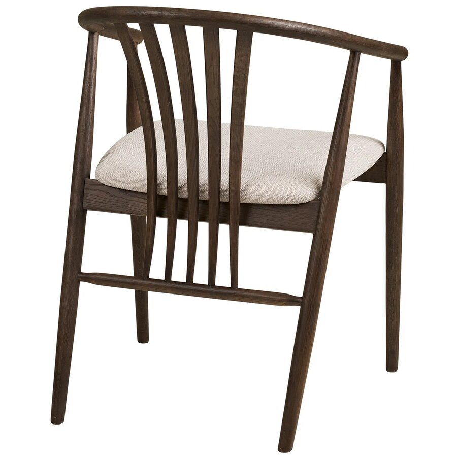 Agustin Eetkamerstoel Gerookt Eiken / Zand Agustin Eetkamerstoel Gerookt Eiken / Zand