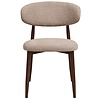 Levanto Eetkamerstoel Zand / Walnoot Levanto Eetkamerstoel Zand / Walnoot