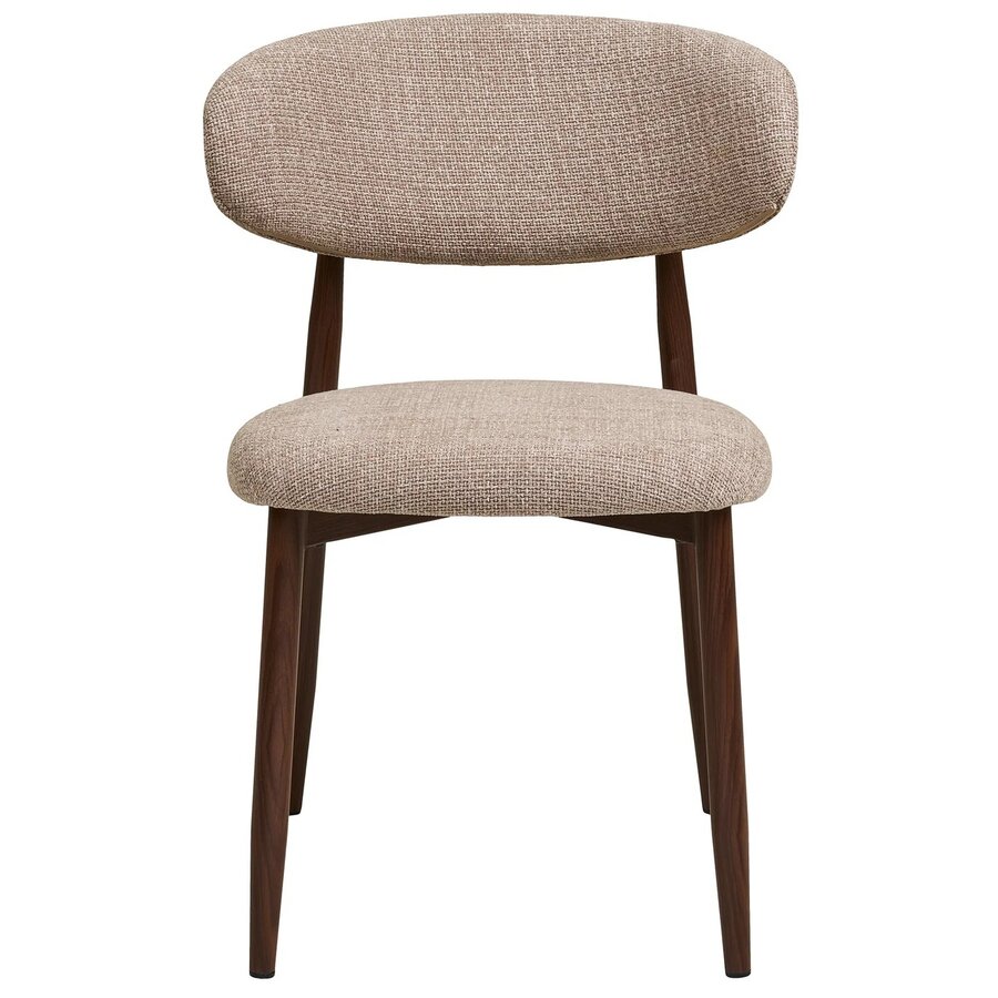 Levanto Eetkamerstoel Zand / Walnoot Levanto Eetkamerstoel Zand / Walnoot