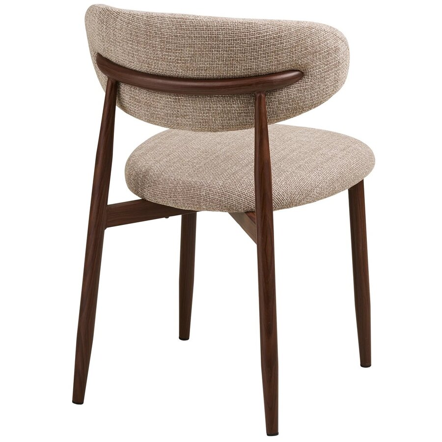 Levanto Eetkamerstoel Zand / Walnoot Levanto Eetkamerstoel Zand / Walnoot