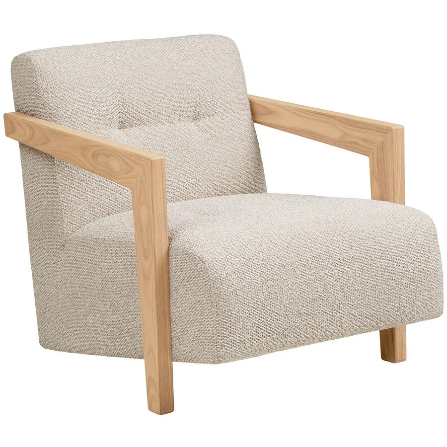 Caracas Loungestoel Beige Caracas Loungestoel Beige