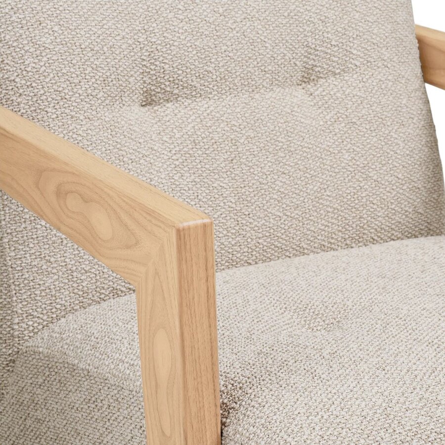 Caracas Loungestoel Beige Caracas Loungestoel Beige