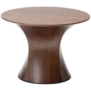 Dan Form Root Walnoot Bijzettafel Rond