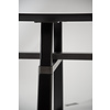 Cross Zwart Essenhout Eettafel Ovaal