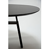 Cross Zwart Essenhout Eettafel Ovaal