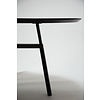 Cross Zwart Essenhout Eettafel Ovaal