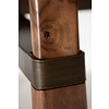 Cross Walnoot Eettafel 220 cm Ovaal