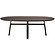 Cross Walnoot Eettafel 220 cm Ovaal