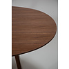 Cross Walnoot Eettafel 220 cm Ovaal