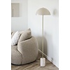 Sheffield Vloerlamp Beige Marmer