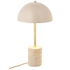 Sheffield Tafellamp Beige Marmer