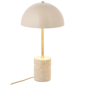 House Nordic Sheffield Tafellamp Beige Marmer
