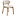 House Nordic Dunkirk Eiken / Beige Eetkamerstoel