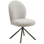 House Nordic Lana Draaistoel Zand Bouclé