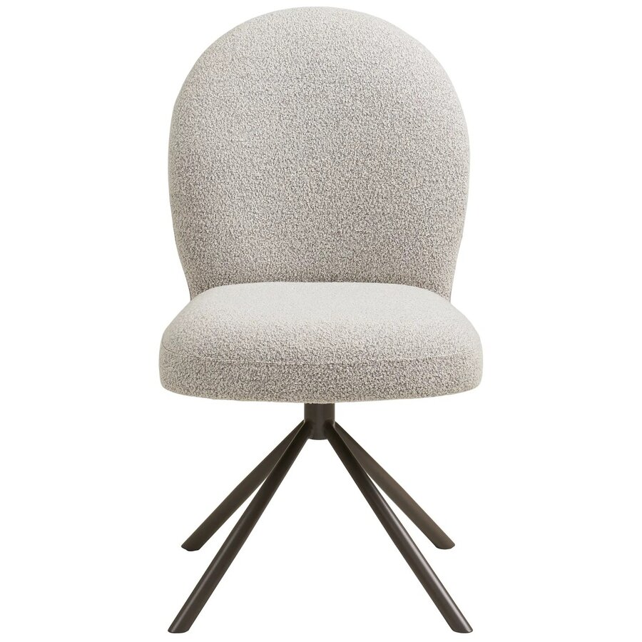 Lana Draaistoel Zand Bouclé