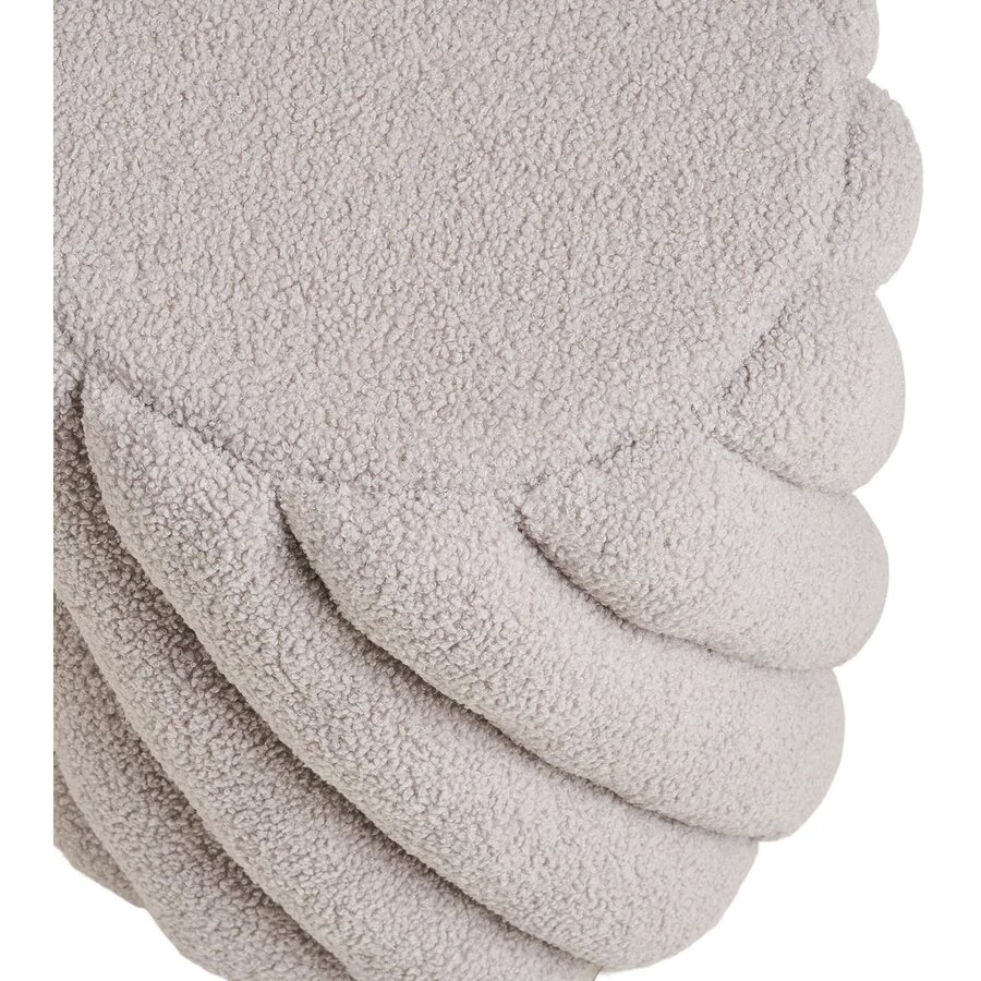 Sana Poef Grijs Bouclé