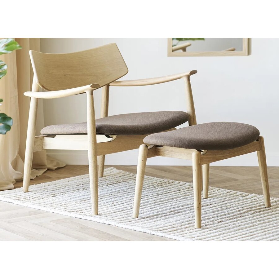 Olvera Voetstoel Eiken / Bruin Olvera Voetstoel Eiken / Bruin