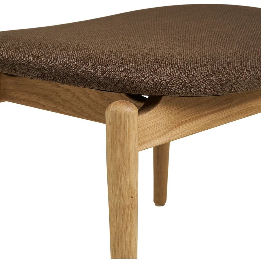 Olvera Voetstoel Eiken / Bruin Olvera Voetstoel Eiken / Bruin