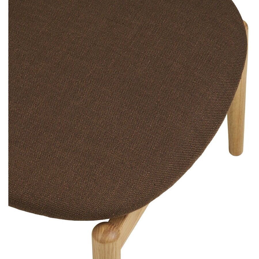 Olvera Voetstoel Eiken / Bruin Olvera Voetstoel Eiken / Bruin