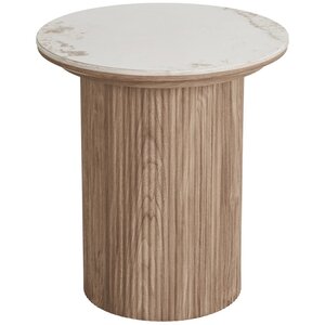 House Nordic Athens Ronde Bijzettafel Keramiek